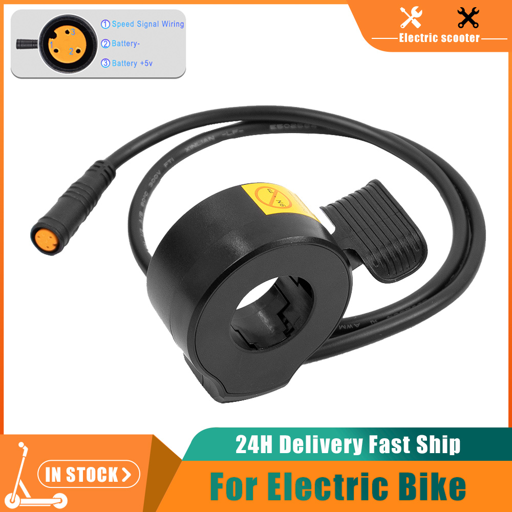 Ebike Thumb Throttle 130X for  - Mid Drive Conversion Kit 1000W recension och pris